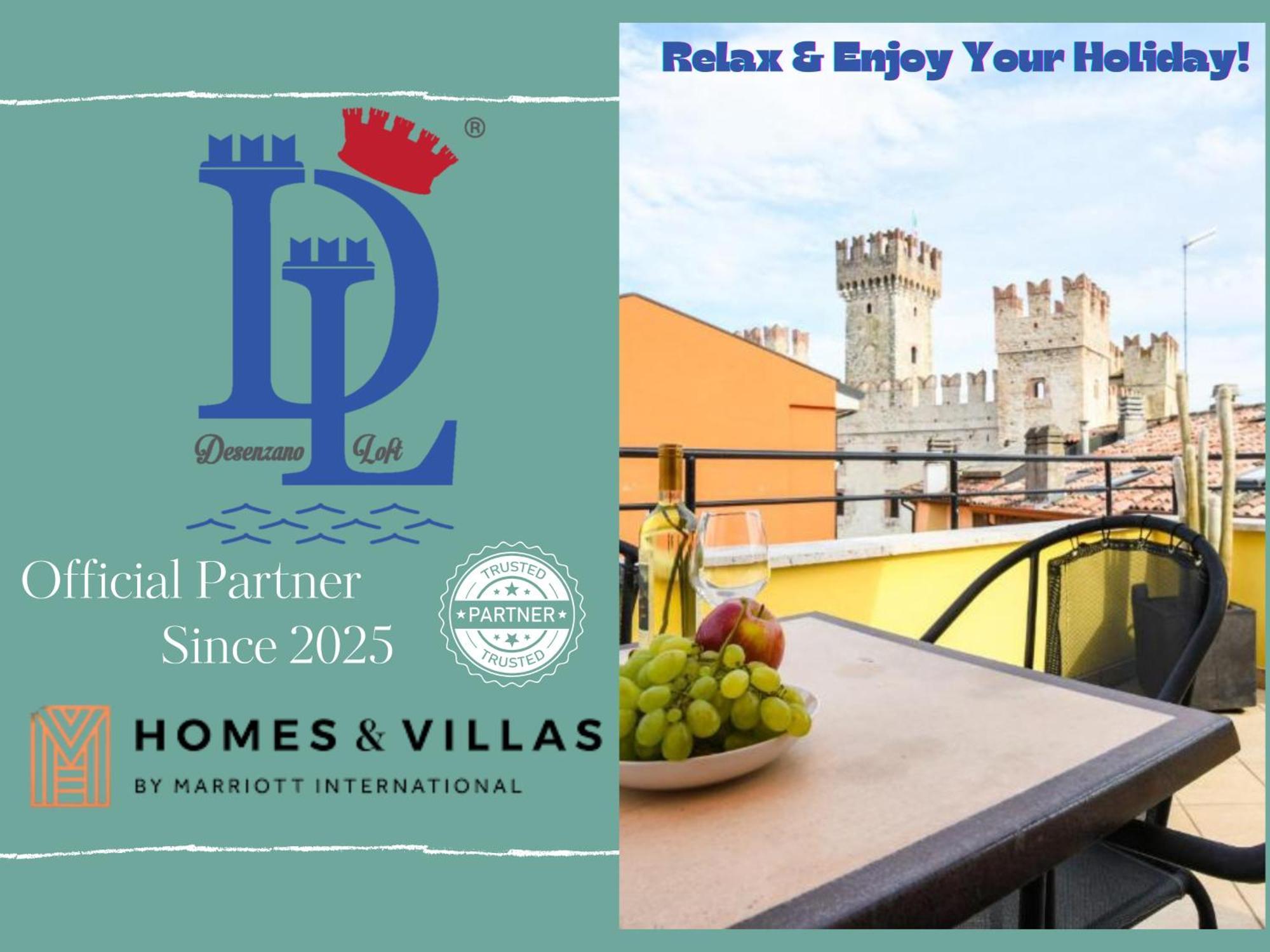 Desenzanoloft Official Partner Marriott Homes & Villas -Penthouse Never Say Never Sirmione Castle View Ngoại thất bức ảnh